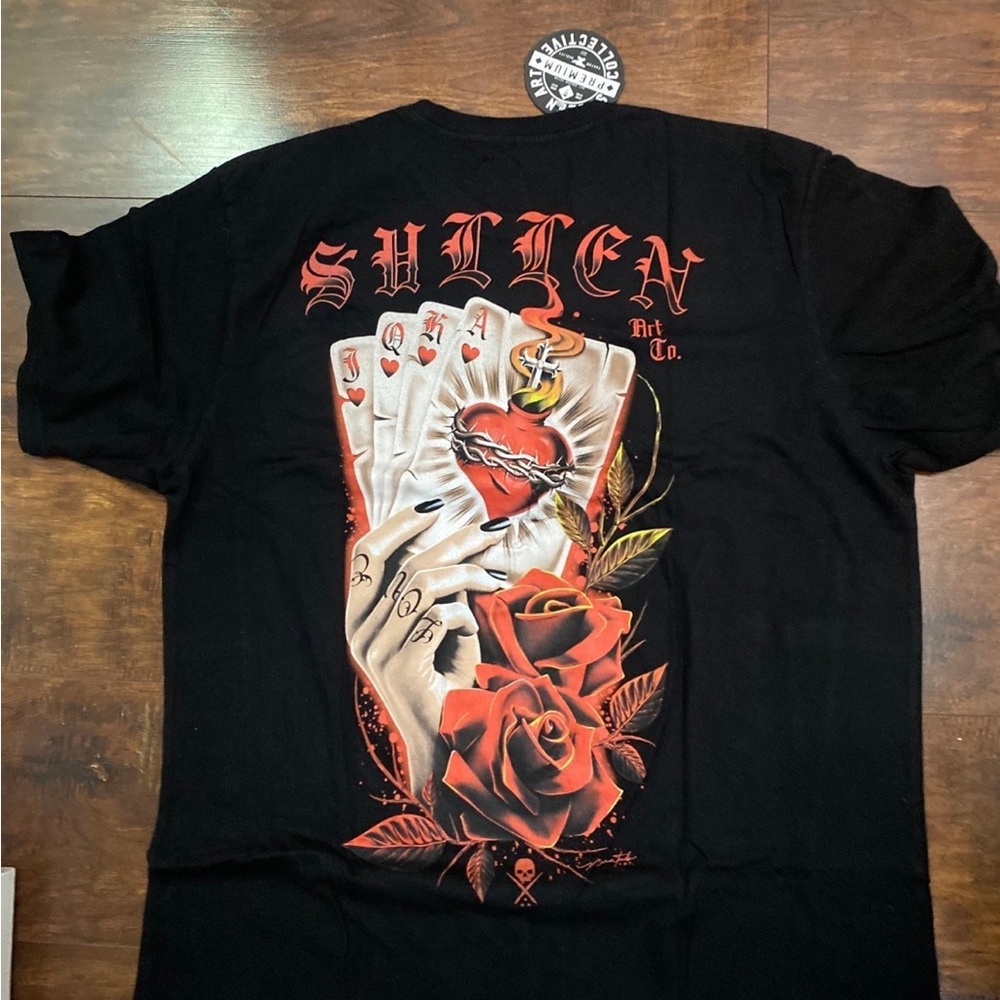 Black Graphic T-Shirt for Men